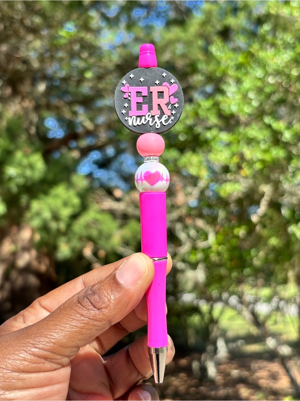 Handcrafted ER Nurse Pen